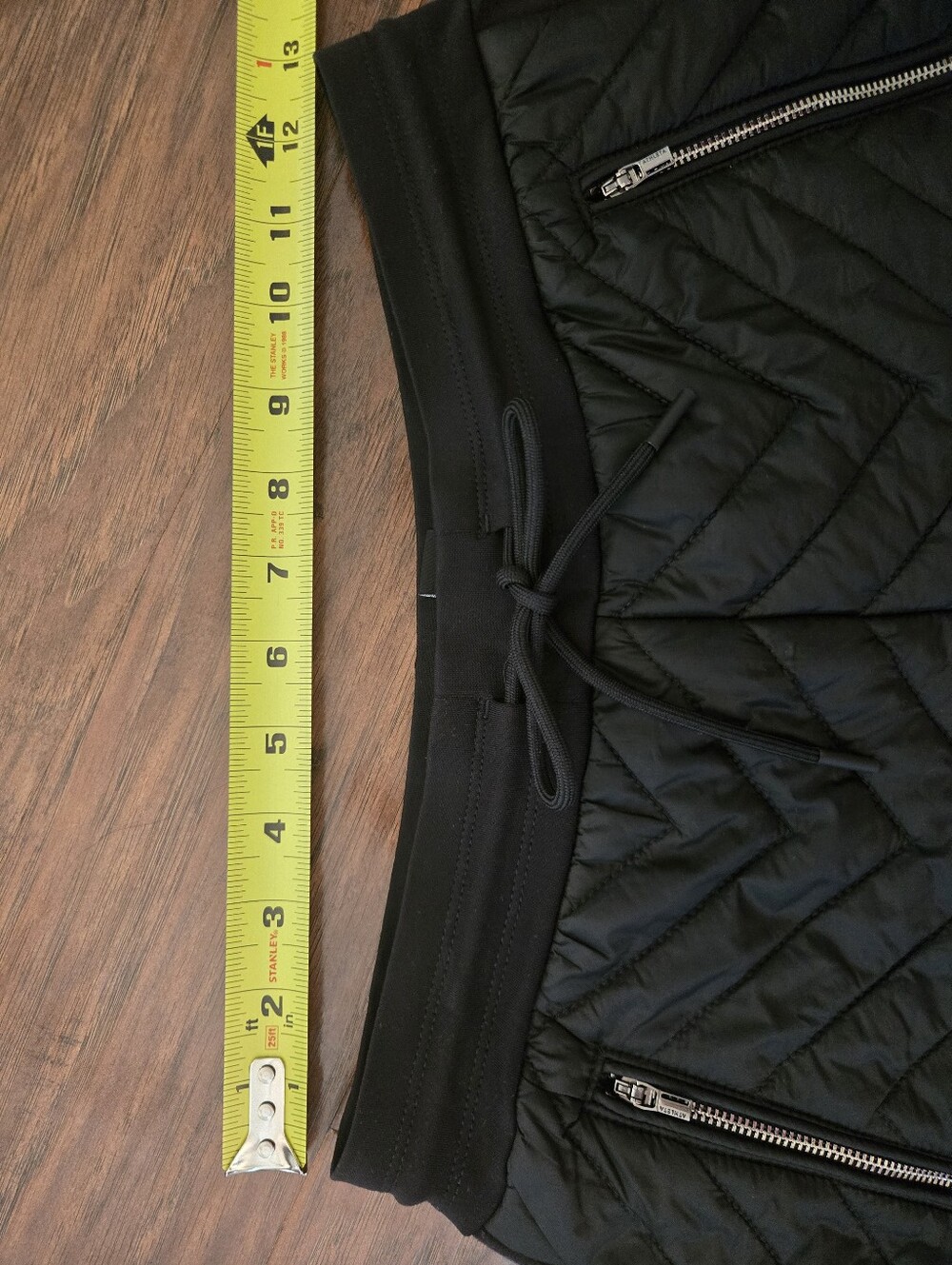 Athleta Solstice Black Quilted Joggers 2P - Picture 8 of 8
